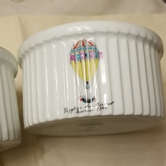 VTG.LIMOGES ALUMAYITE FRUGIER PARIS LARGE RAMEKINS - Picture 7 of 7